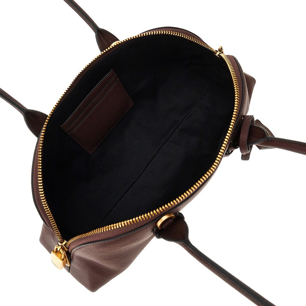 PINKO Leather large 'Escape Bag Horizontal' bag