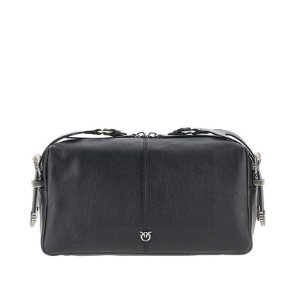 PINKO Leather medium 'Keeper' shoulder bag