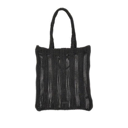 PINKO Medium faux raffia Easy Tote Bag