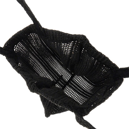 PINKO Medium faux raffia Easy Tote Bag