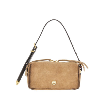 PINKO Suede leather Mini crossbody bag