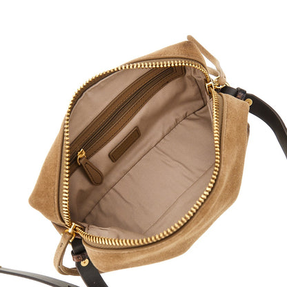 PINKO Suede leather Mini crossbody bag
