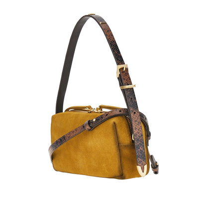 PINKO Suede leather Mini crossbody bag