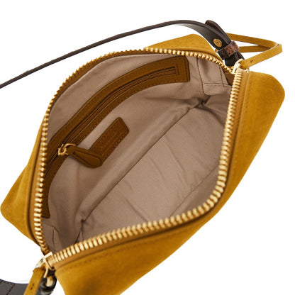 PINKO Suede leather Mini crossbody bag