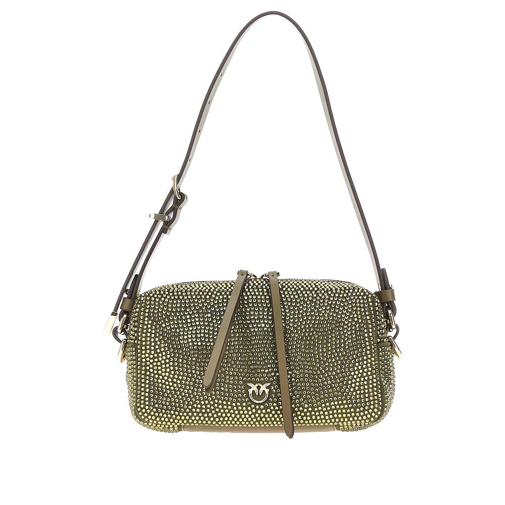 PINKO Full Strass Mini crossbody bag