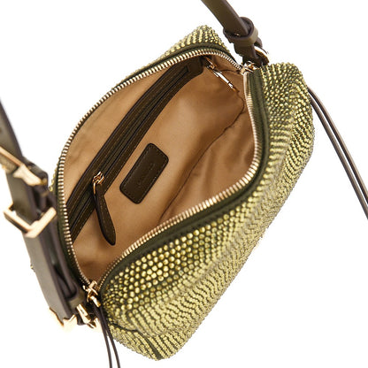 PINKO Full Strass Mini crossbody bag