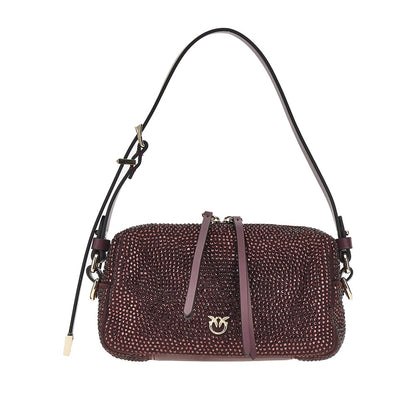 PINKO Full Strass Mini crossbody bag