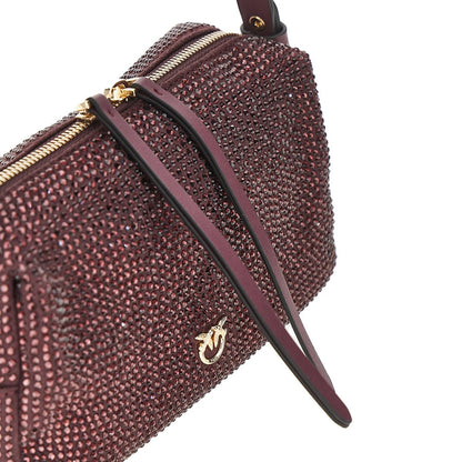 PINKO Full Strass Mini crossbody bag