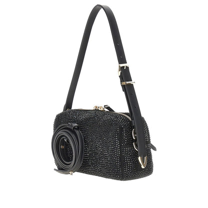 PINKO Full Strass Mini crossbody bag