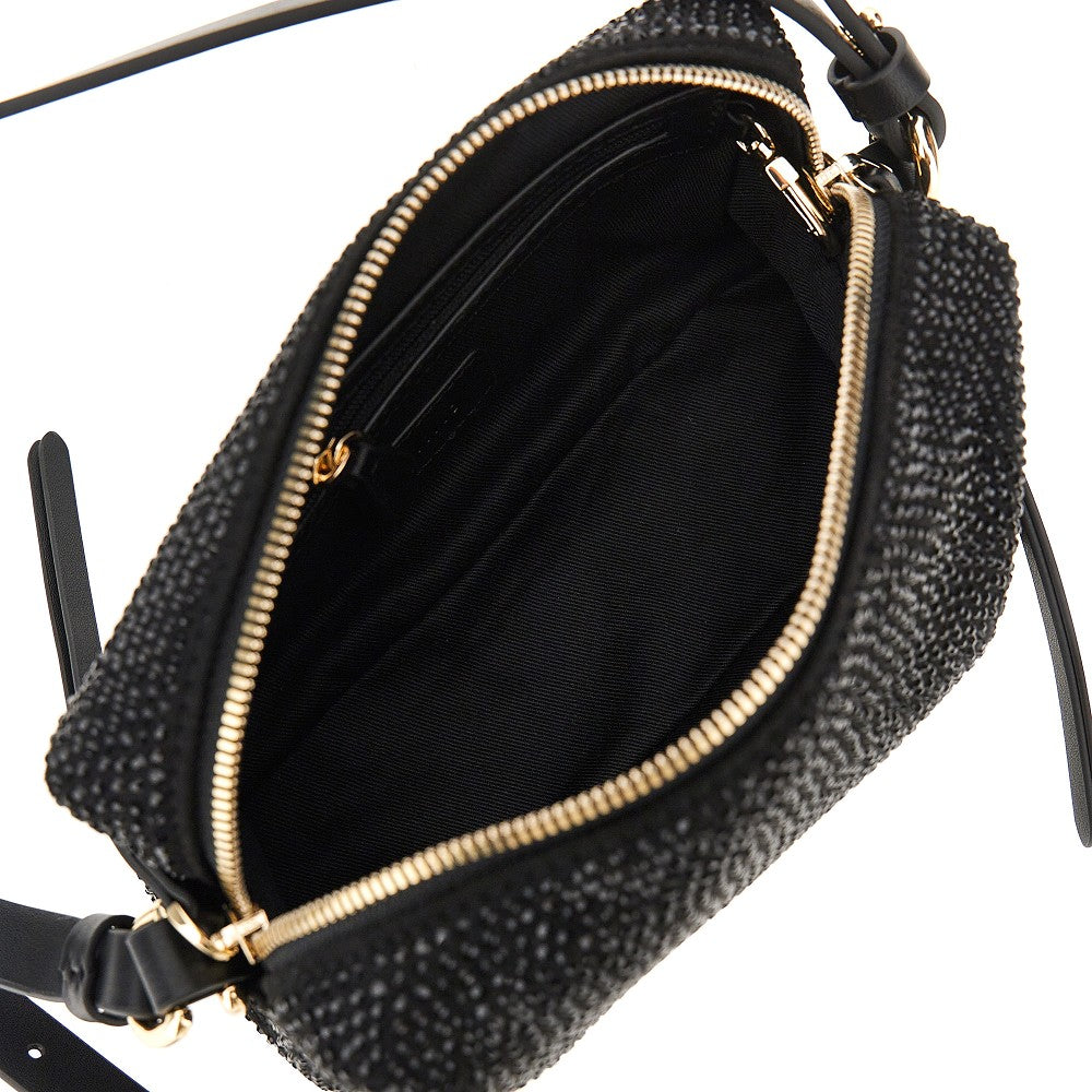 PINKO Full Strass Mini crossbody bag