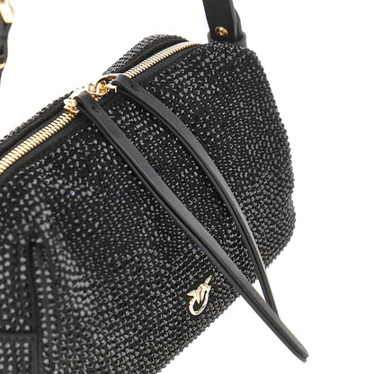 PINKO Full Strass Mini crossbody bag
