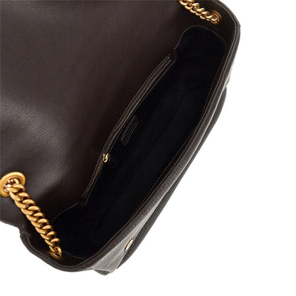 Pinko Large Click Soft Horizontal leather bag