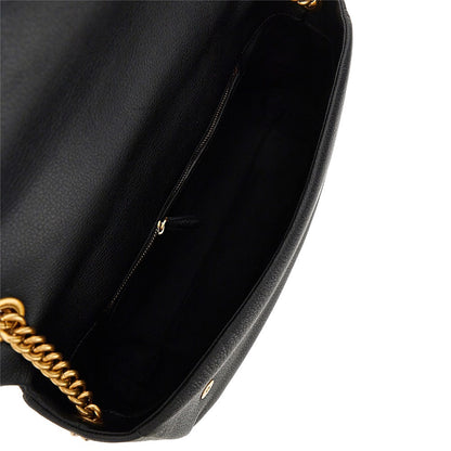 Pinko Large Click Soft Horizontal leather bag