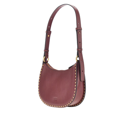PINKO Leather 'Mini Half Moon' shoulder bag