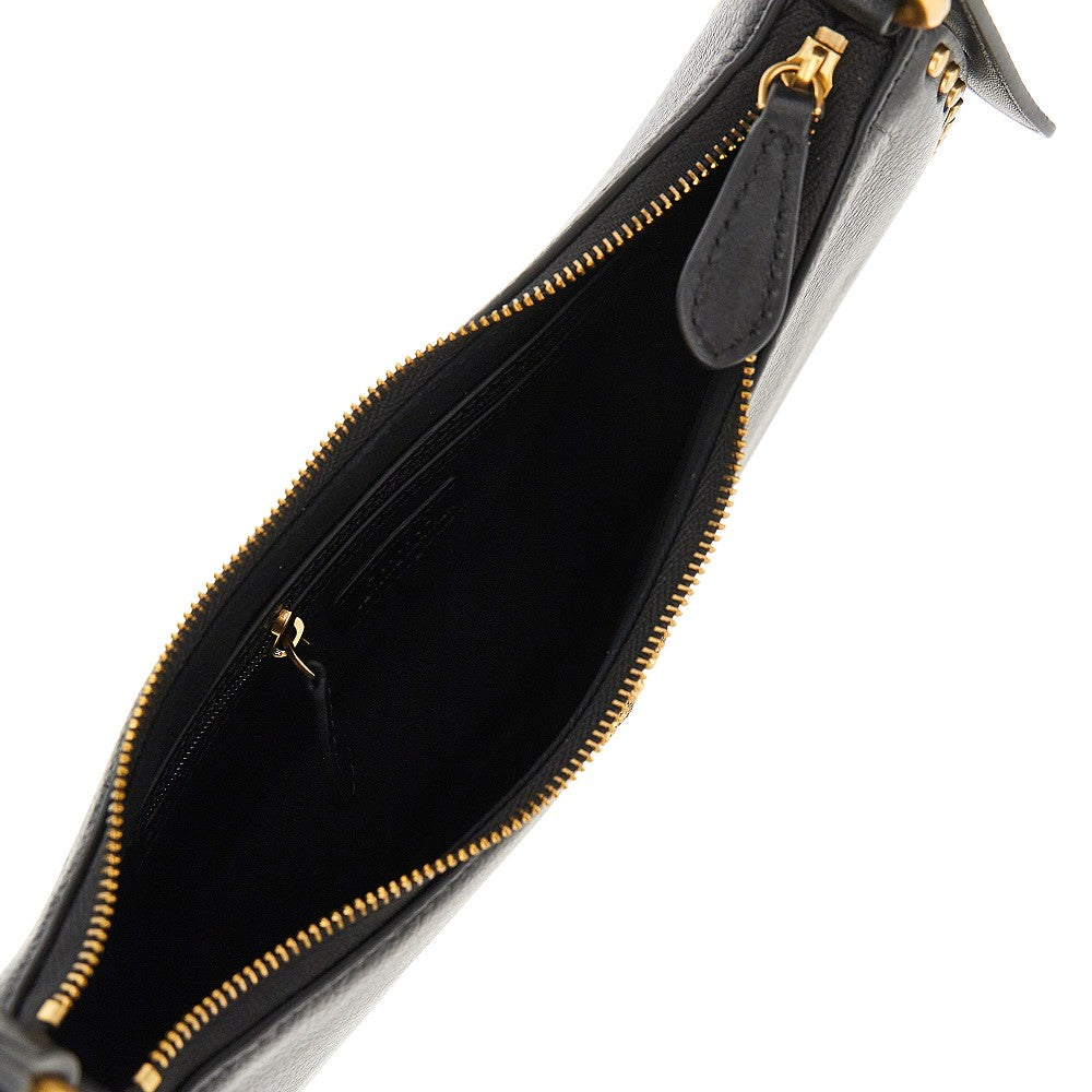 PINKO Leather 'Mini Half Moon' shoulder bag