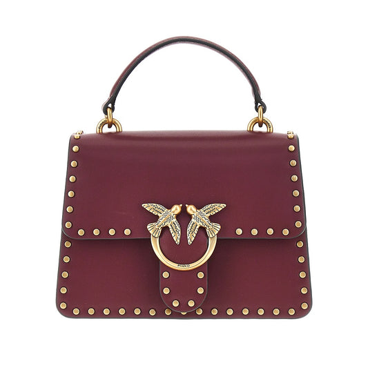 PINKO Studded Mini Love Bag One top-handle bag