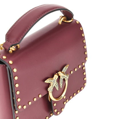 PINKO Studded Mini Love Bag One top-handle bag