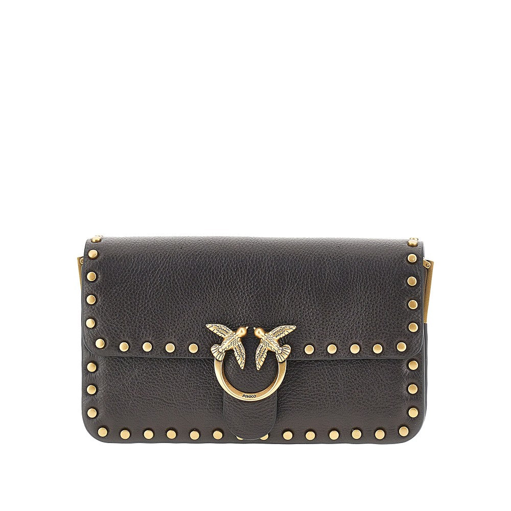 PINKO Baby Love Bag One Slouchy leather bag
