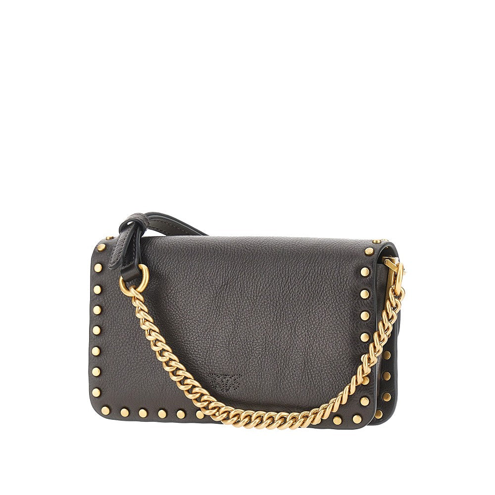PINKO Baby Love Bag One Slouchy leather bag
