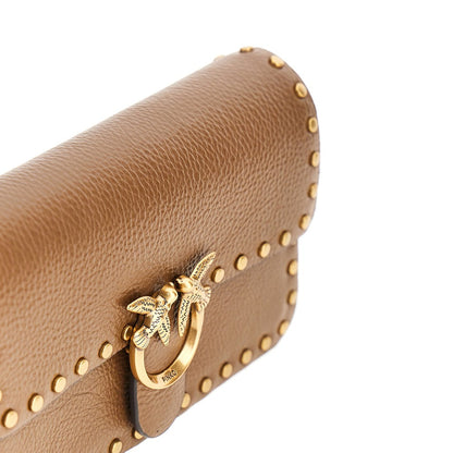 PINKO Baby Love Bag One Slouchy leather bag