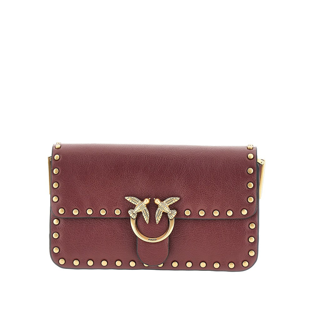 PINKO Baby Love Bag One Slouchy leather bag