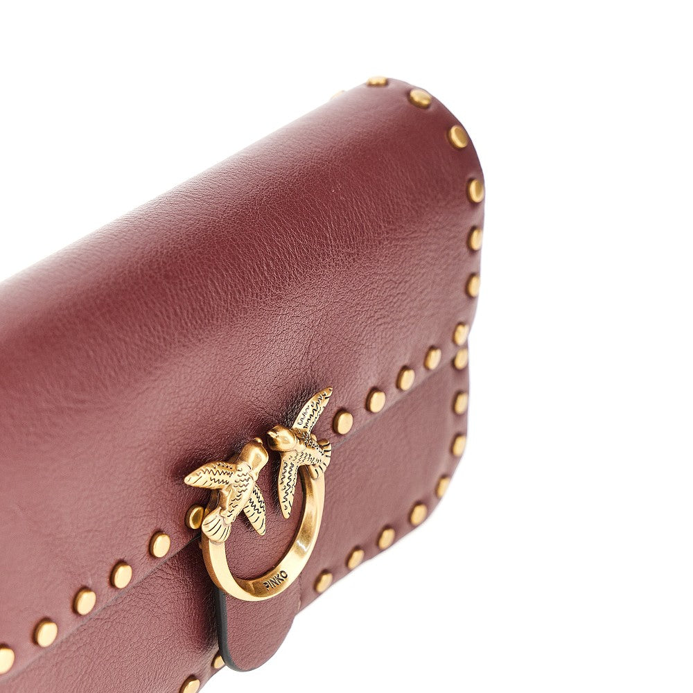 PINKO Baby Love Bag One Slouchy leather bag