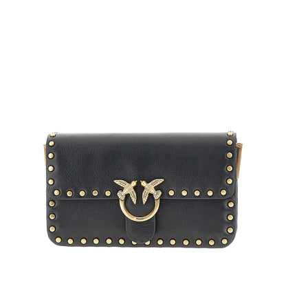 PINKO Baby Love Bag One Slouchy leather bag