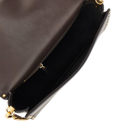 PINKO Love One Slouchy' leather bag with studs