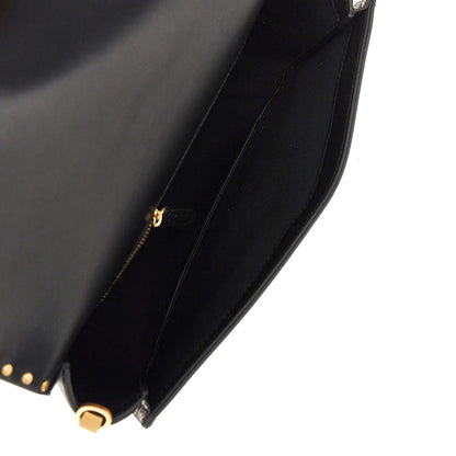 PINKO Love One Slouchy' leather bag with studs