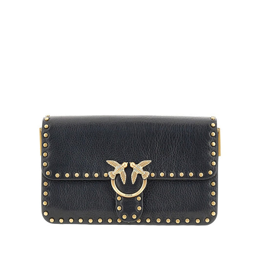 PINKO Small 'Love One Slouchy' bag with studs