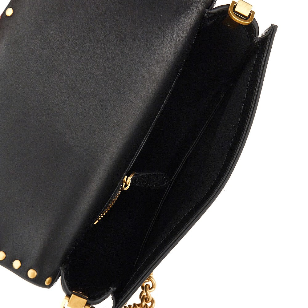 PINKO Small 'Love One Slouchy' bag with studs