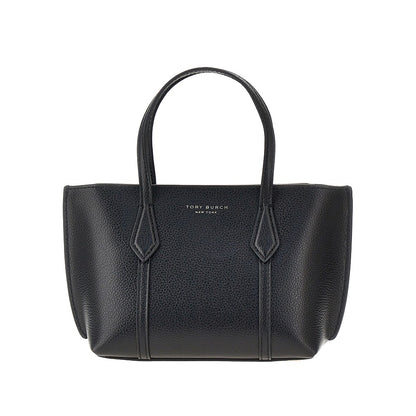 TORY BURCH Grained leather 'Perry' mini shopping bag