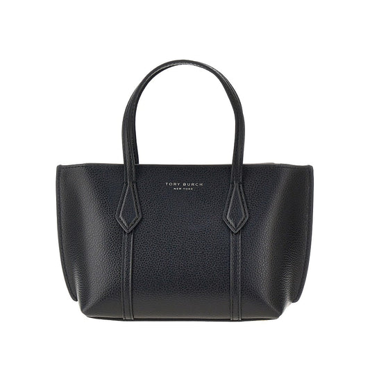 TORY BURCH Grained leather 'Perry' mini shopping bag