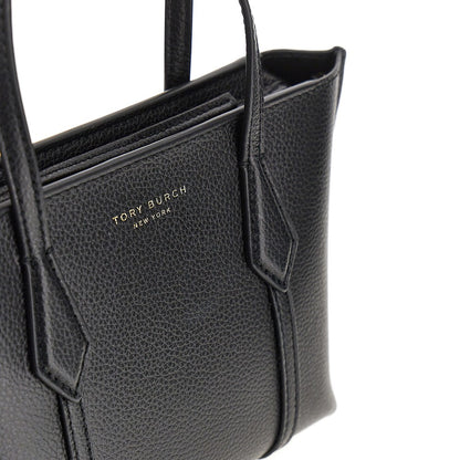 TORY BURCH Grained leather 'Perry' mini shopping bag