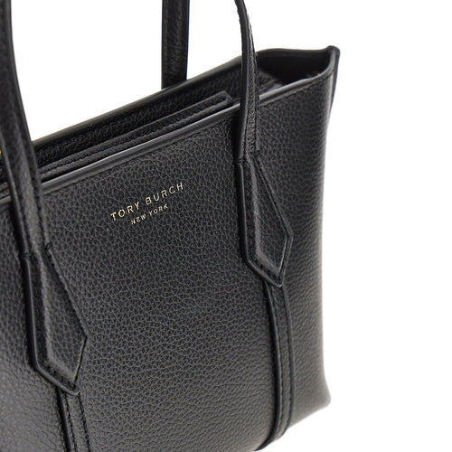TORY BURCH Grained leather 'Perry' mini shopping bag