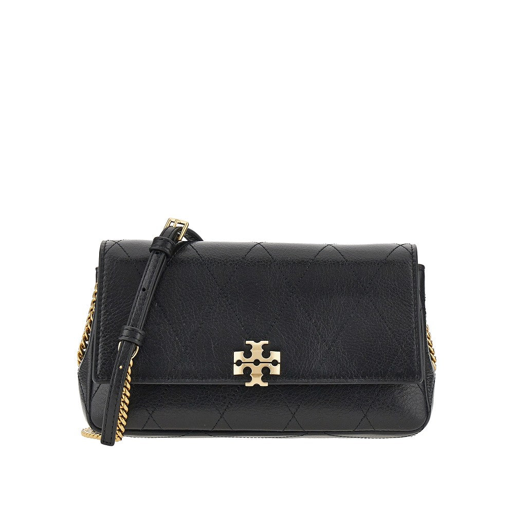 TORY BURCH Quilted leather 'Charlie' bag with chain