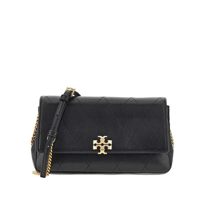 TORY BURCH Quilted leather 'Charlie' bag with chain
