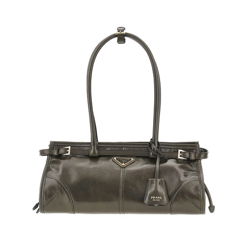 Prada Shiny leather medium 'Prada Bonnie' bag