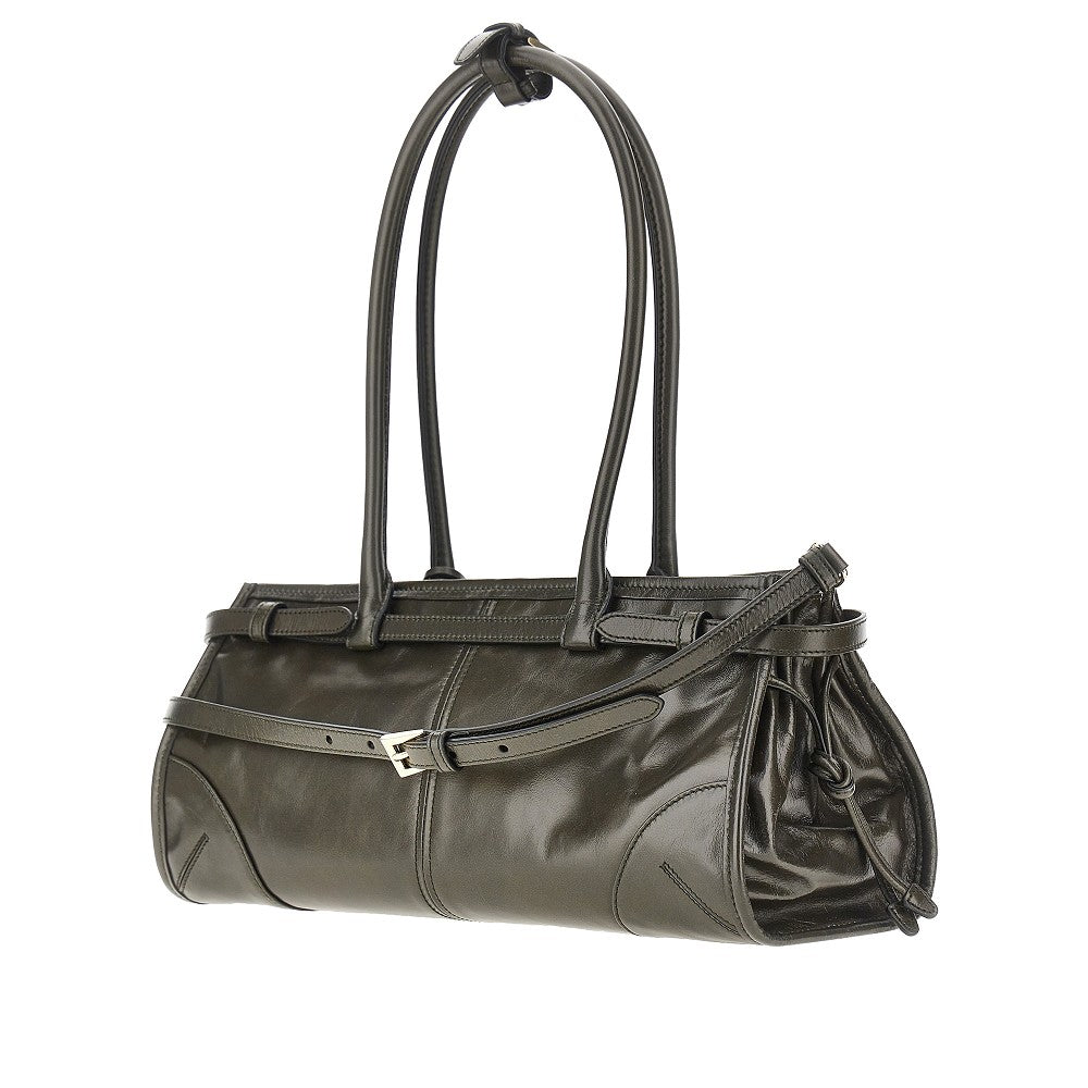 Prada Shiny leather medium 'Prada Bonnie' bag