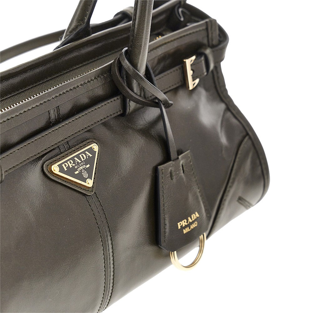 Prada Shiny leather medium 'Prada Bonnie' bag