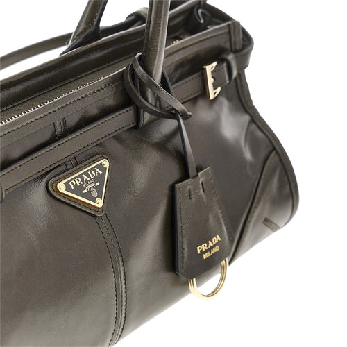 Prada Shiny leather medium 'Prada Bonnie' bag