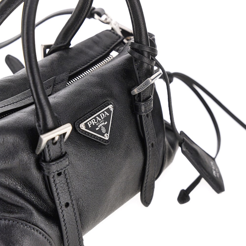 PRADA Leather small 'Prada Karin' bag