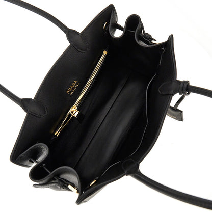PRADA Leather large 'Prada Prelude' bag