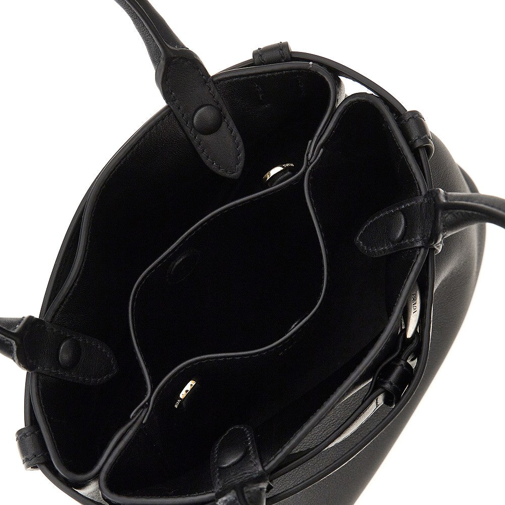 PRADA Leather small 'Prada Buckle' bag