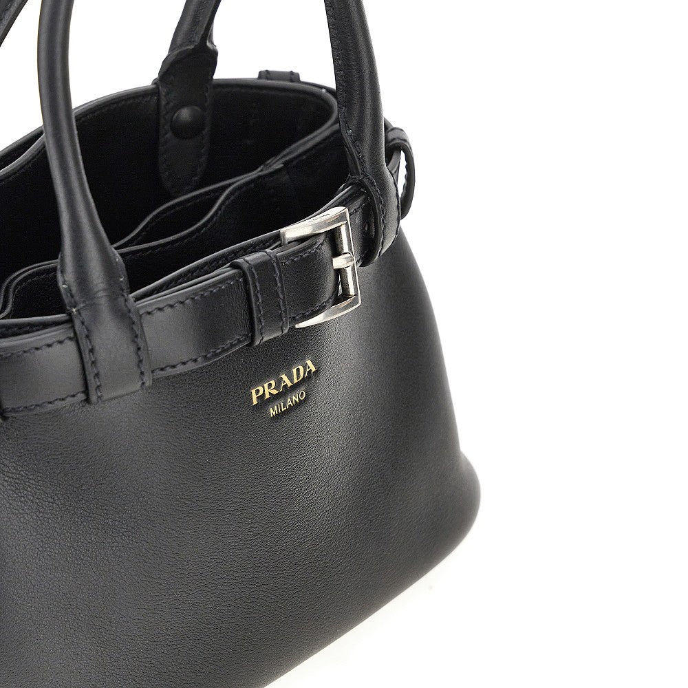 PRADA Leather small 'Prada Buckle' bag