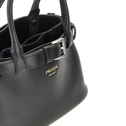 PRADA Leather small 'Prada Buckle' bag