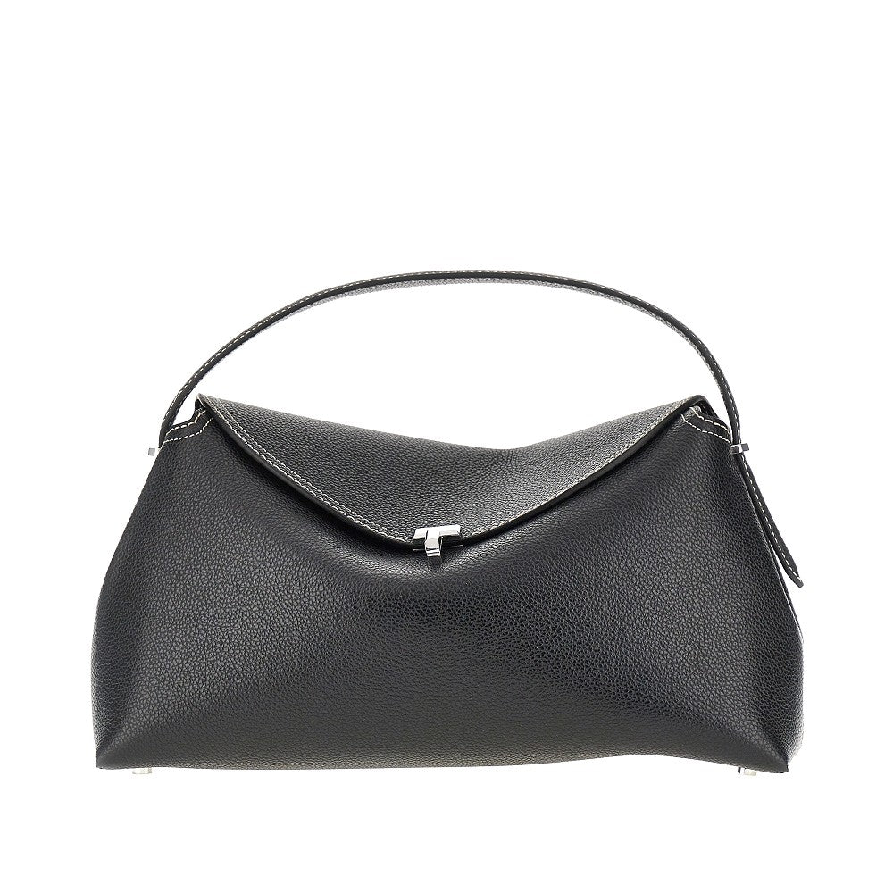 TOTEME T-Lock' grained leather top-handle bag