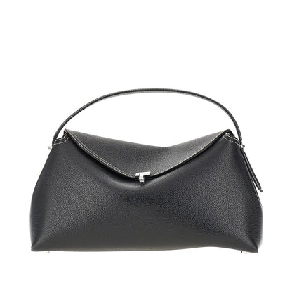 TOTEME T-Lock' grained leather top-handle bag