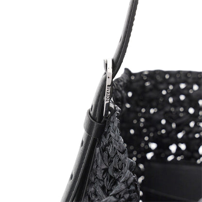 TOTEME Woven raffia 'Belted' tote bag