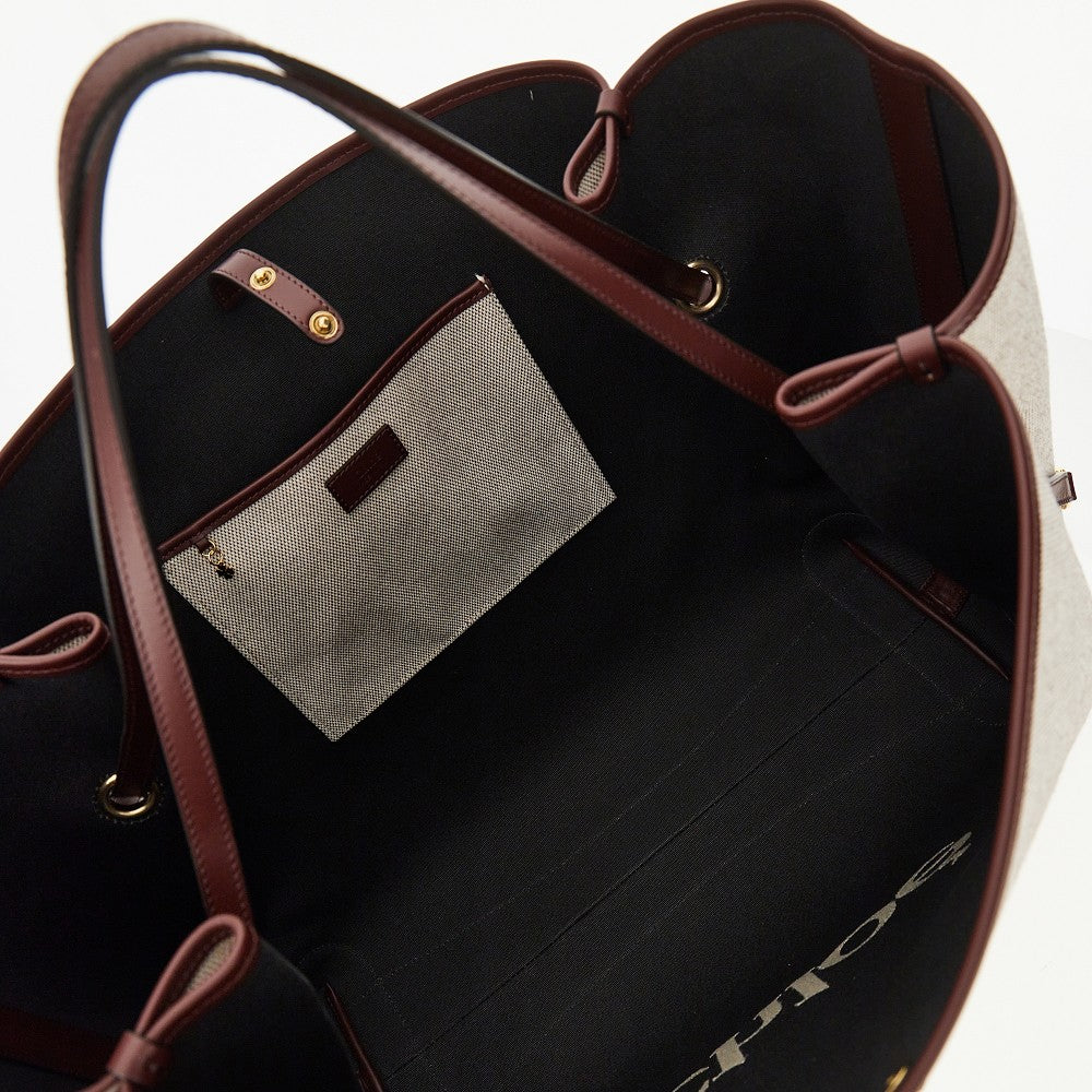 Chloé Canvas large 'Chloé Clover' shopping bag